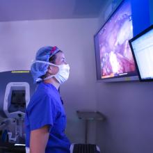 Robotic gynecological oncology surgery